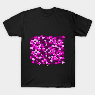 MINI HEARTS PINK MIX T-Shirt